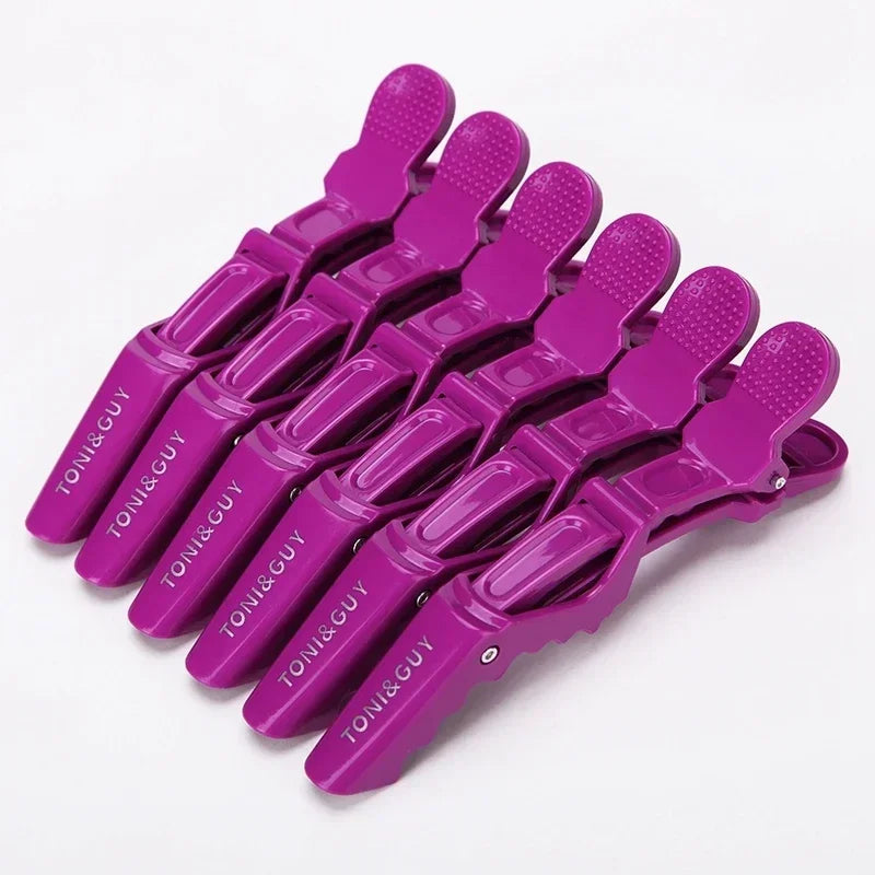 6-Piece Plastic Alligator Hair Clips