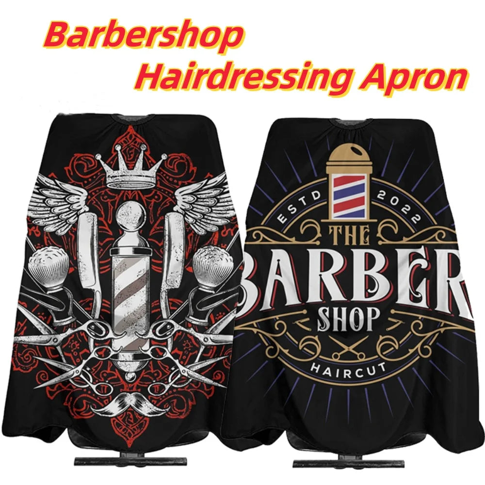 Waterproof Hairdressing Apron – Anti-Static Barber Cape