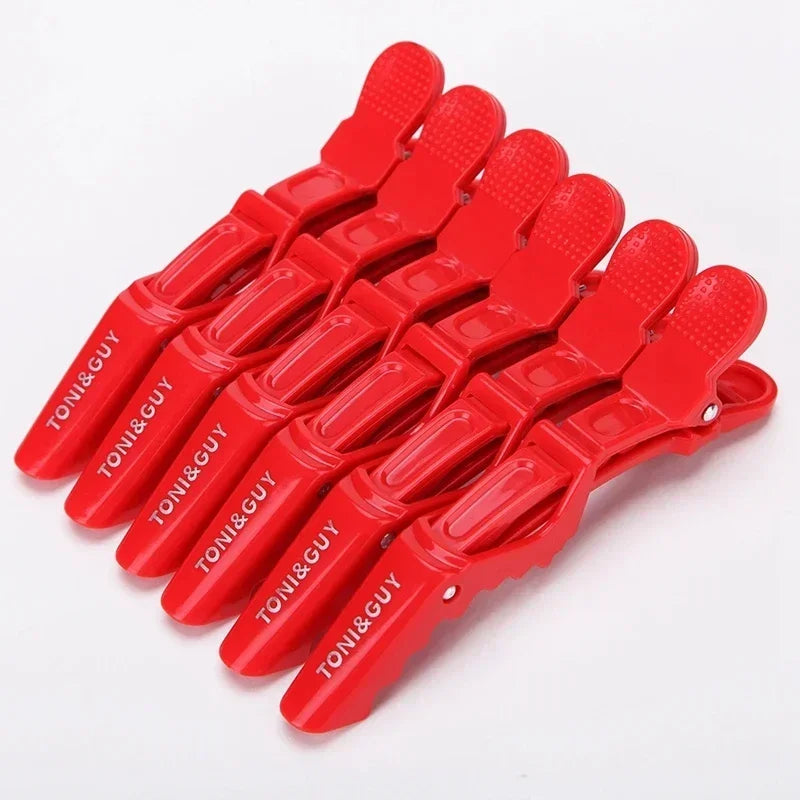 6-Piece Plastic Alligator Hair Clips