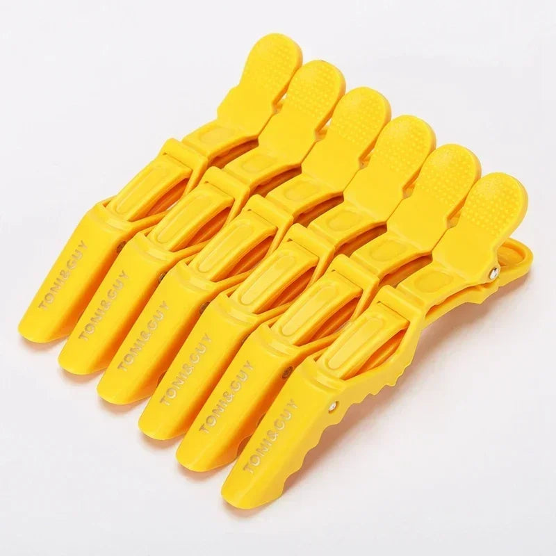 6-Piece Plastic Alligator Hair Clips