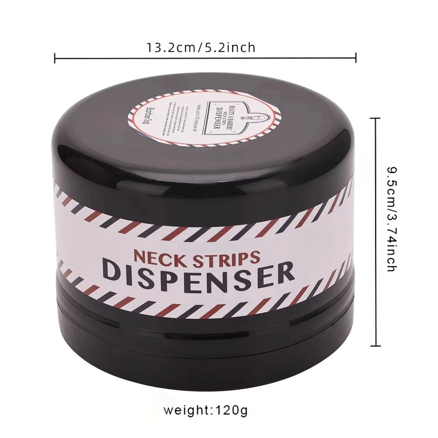 Barber Neck Paper Roll Holder