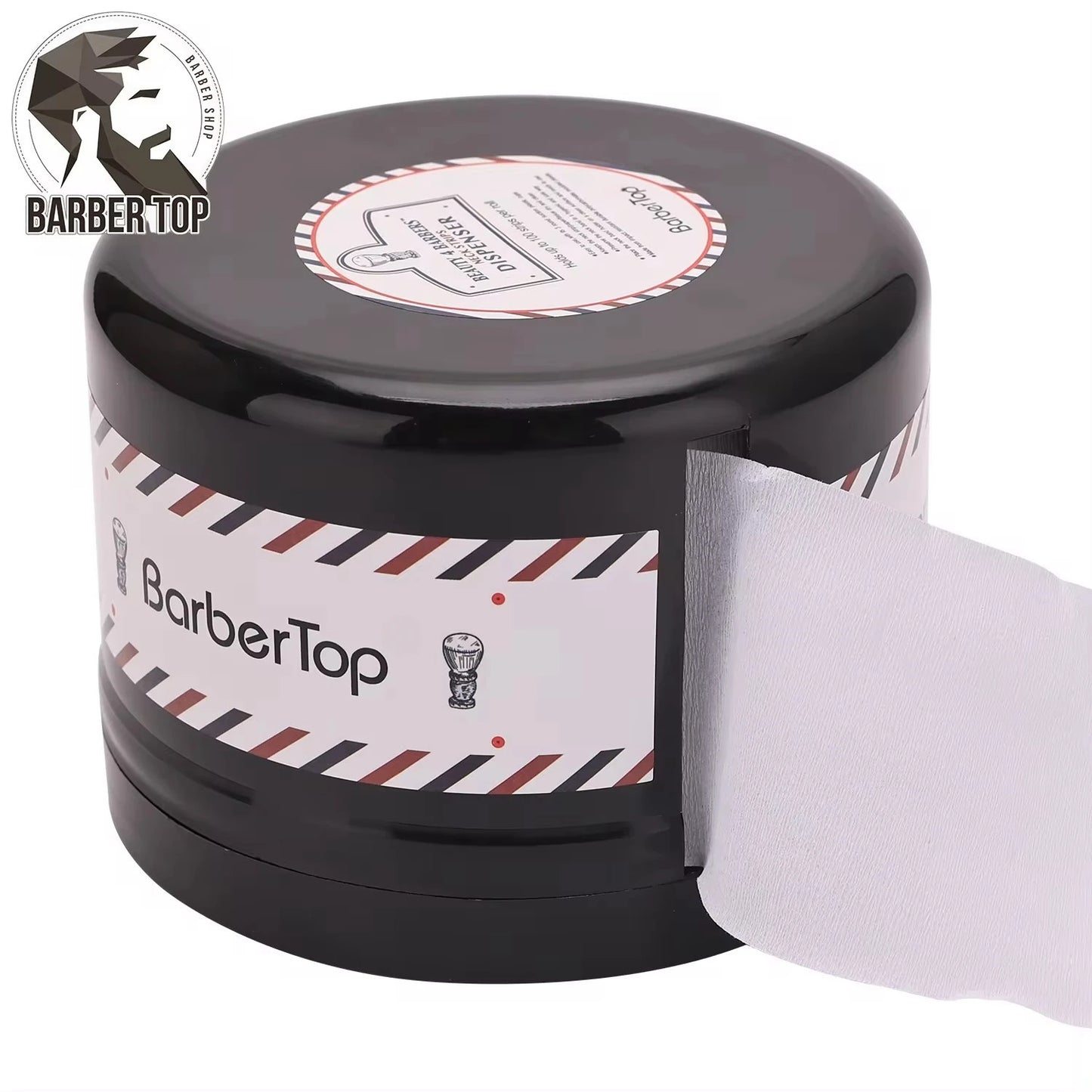 Barber Neck Paper Roll Holder