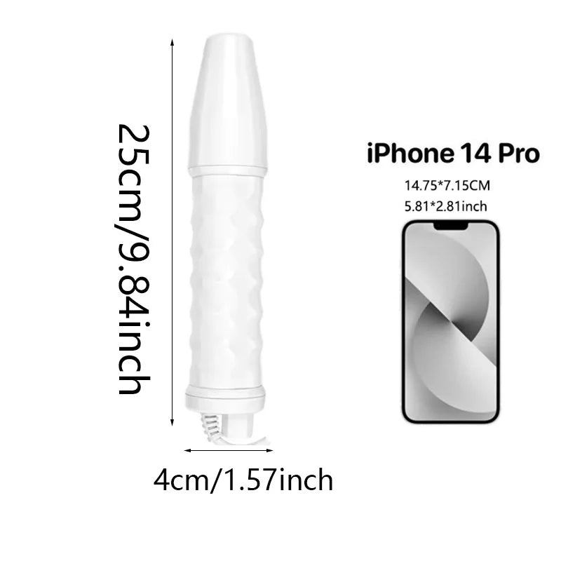 Professional 4-in-1 High-Frequency Wand – Advanced Hair Growth & Skin Rejuvenation Therapy Device