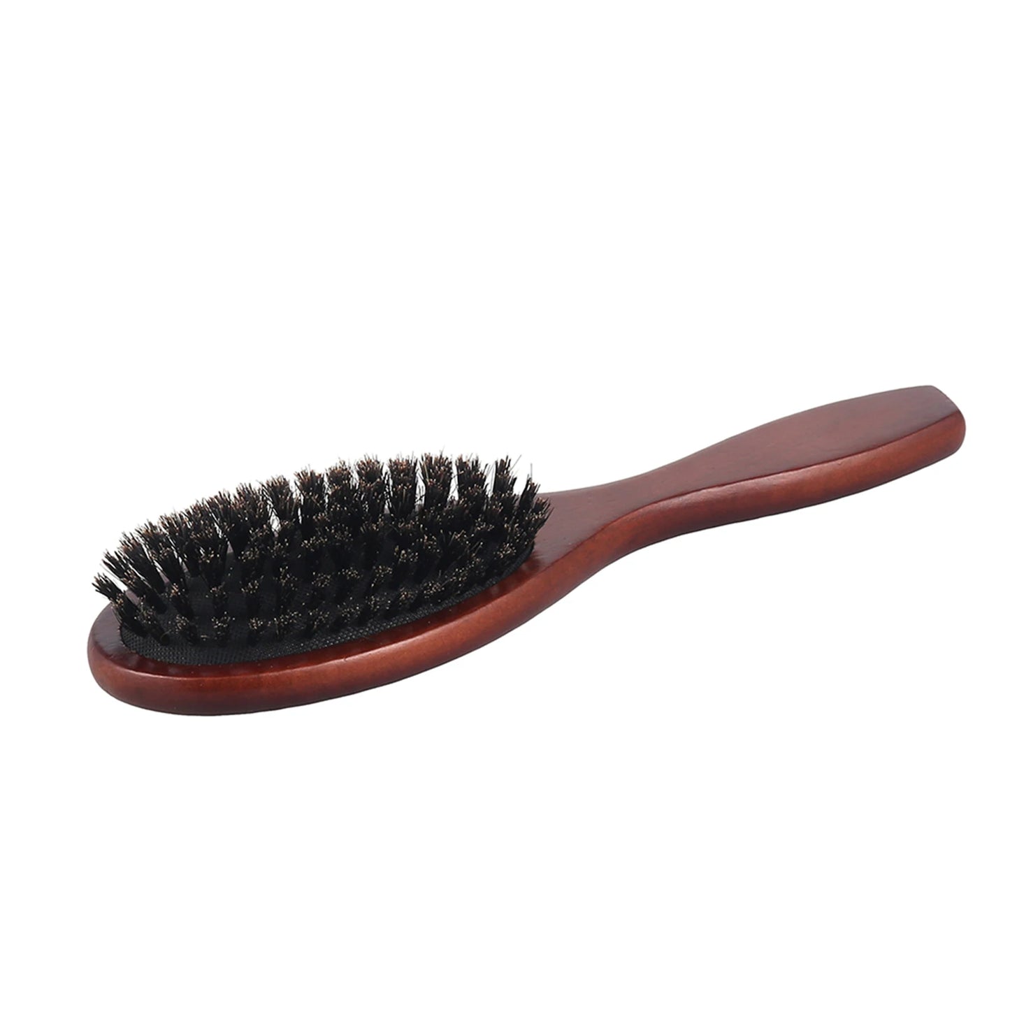 Boar Bristle Hair Brush with Wooden Handle