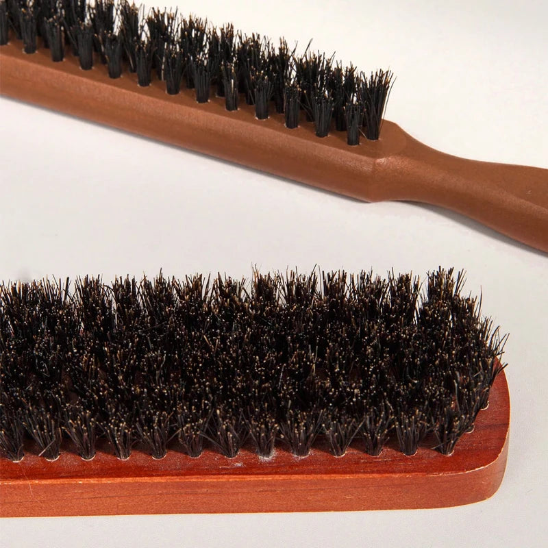 2-Piece Anti-Frizz Hairbrush Set – Wooden Handle Scalp Massage for All Hair Types