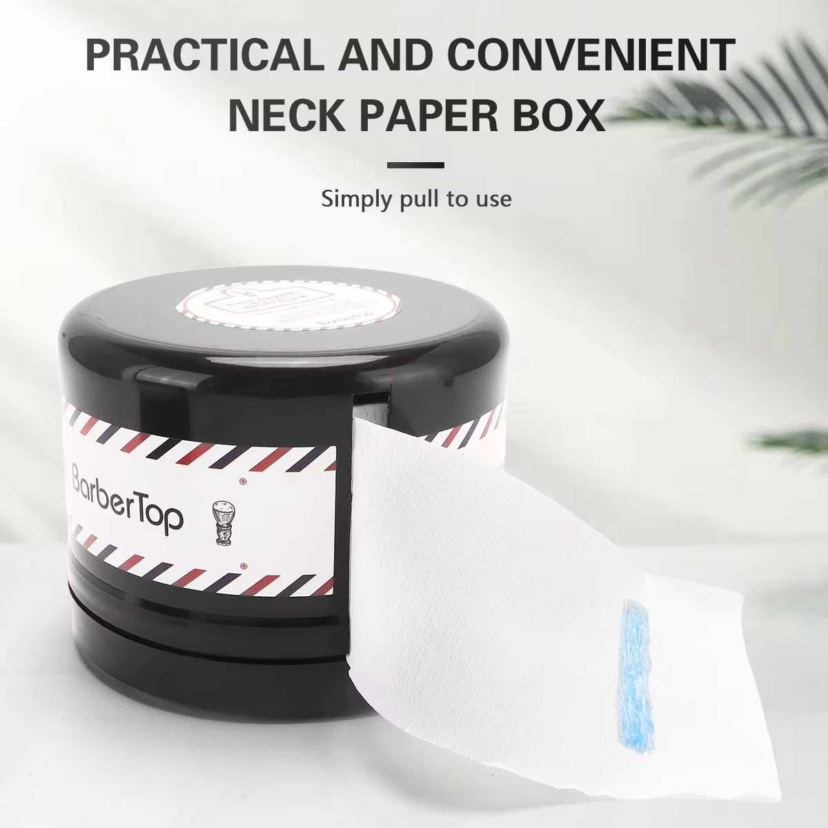 Barber Neck Paper Roll Holder