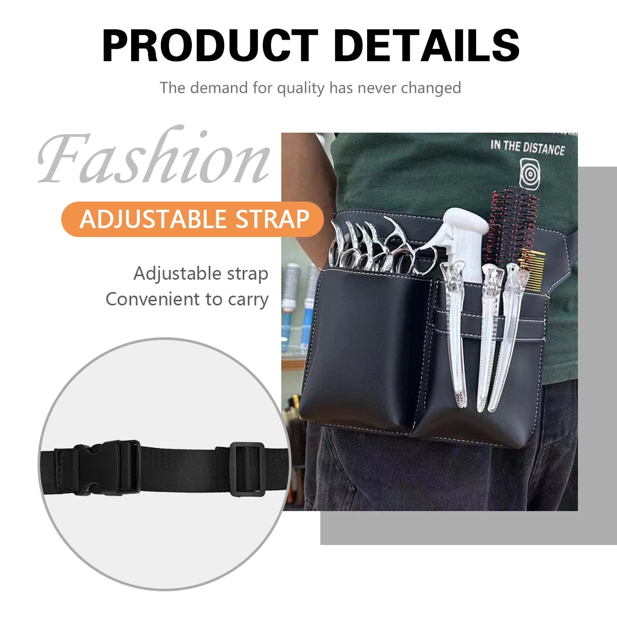 Leather Hairdressing Tool Belt